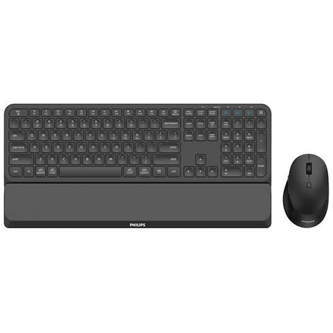 Philips 6000 series spt6607b/34 tastiera mouse incluso casa rf senza fili + bluetooth nero