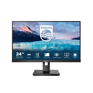Philips s line 243s1/00 monitor pc 60,5 cm (23.8") 1920 x 1080 pixel full hd lcd nero - 135081