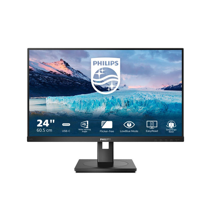 Philips s line 243s1/00 monitor pc 60,5 cm (23.8") 1920 x 1080 pixel full hd lcd nero - 135081