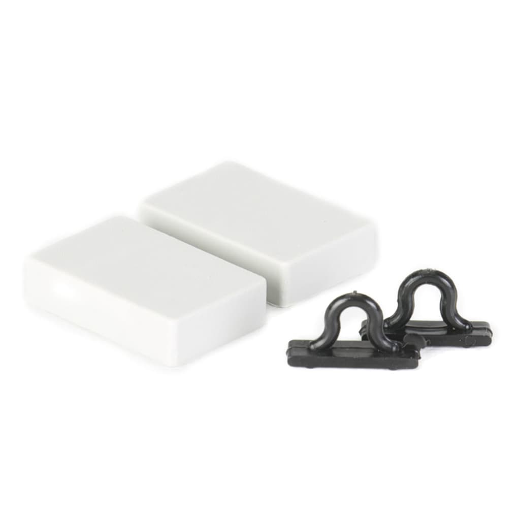 Travellife Zanzariera da Porta Chenille Stripe 185x56 cm Blu e Bianca 441472