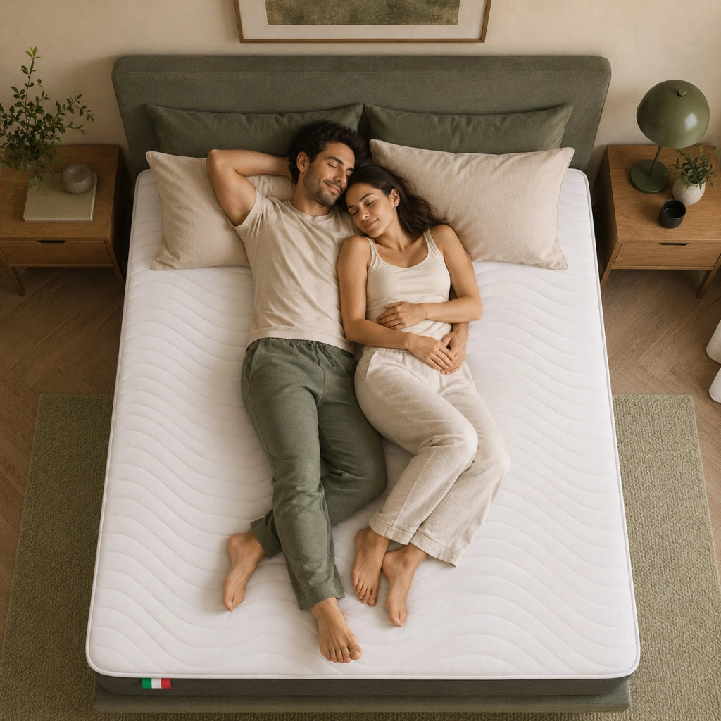 COMFY LINE Materasso Memory Francese 140X195 Cm Alto 25 ESSENTIAL
