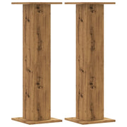 Supporti piante | Sostegno per piante 2 pz Rovere Artigianale 30x30x95 cm Truciolato