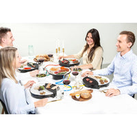 Princess Griglia da Tavolo per 4 Persone Dinner4All 1000W Bianco Nero 426517