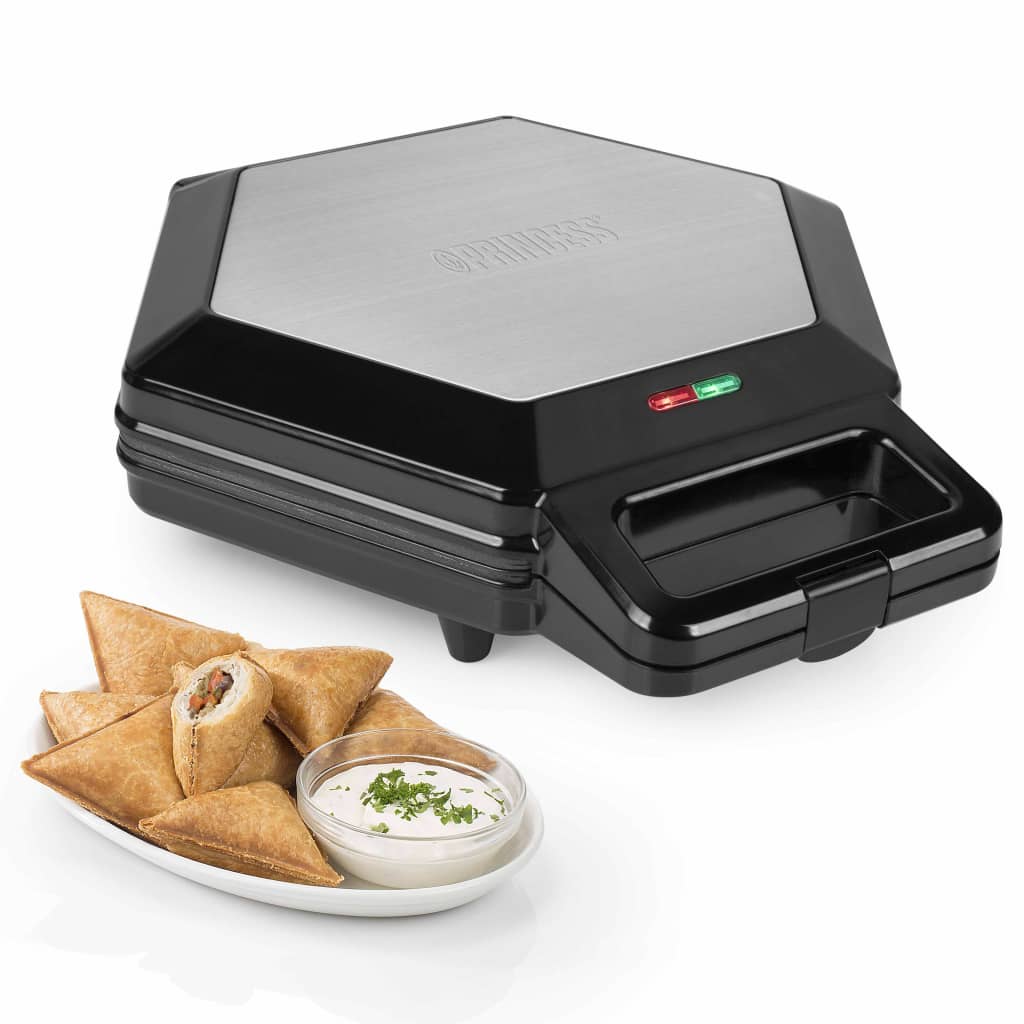 Princess Piastra per Samosa e Snack 1200W Nero e Grigio 426530
