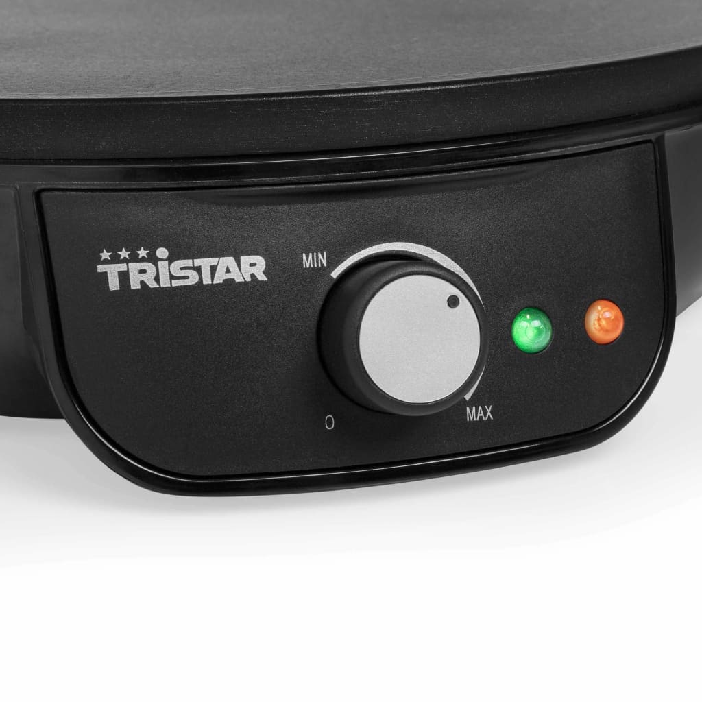 Tristar Padella Elettrica per Crepes 1000 W 30 cm Nera 427135