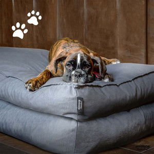 Madison Cuscino per Cani Panama 120x90x15 cm Grigio 444462