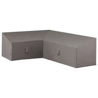 Madison Telo per Set Divani da Esterno 270x210x90 cm Sinistro Grigiocod mxl 106332