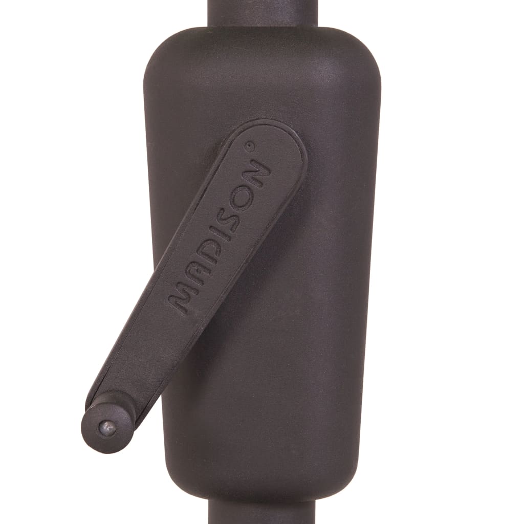 Madison Ombrellone da Giardino Flores Luxe 300cm Rotondo Grigio Chiaro 423702