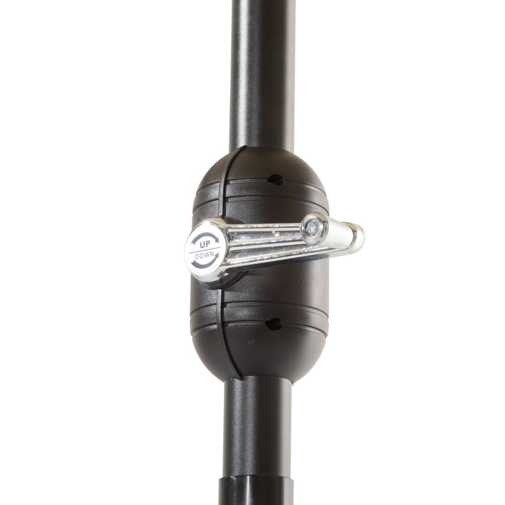 Madison Ombrellone da Giardino Tenerife 300 cm Rotondo Tortora 429011