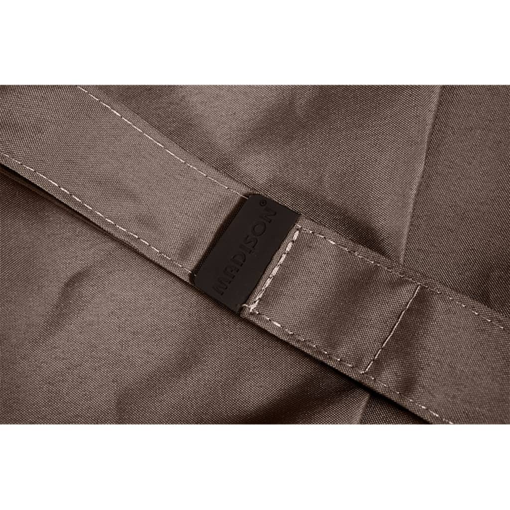 Madison Ombrellone da Giardino Tenerife 300 cm Rotondo Tortora 429011