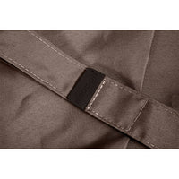 Madison Ombrellone da Giardino Tenerife 300 cm Rotondo Tortora 429011