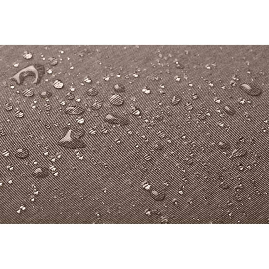 Madison Ombrellone da Giardino Tenerife 300 cm Rotondo Tortora 429011