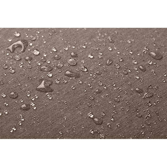 Madison Ombrellone da Giardino Tenerife 300 cm Rotondo Tortora 429011