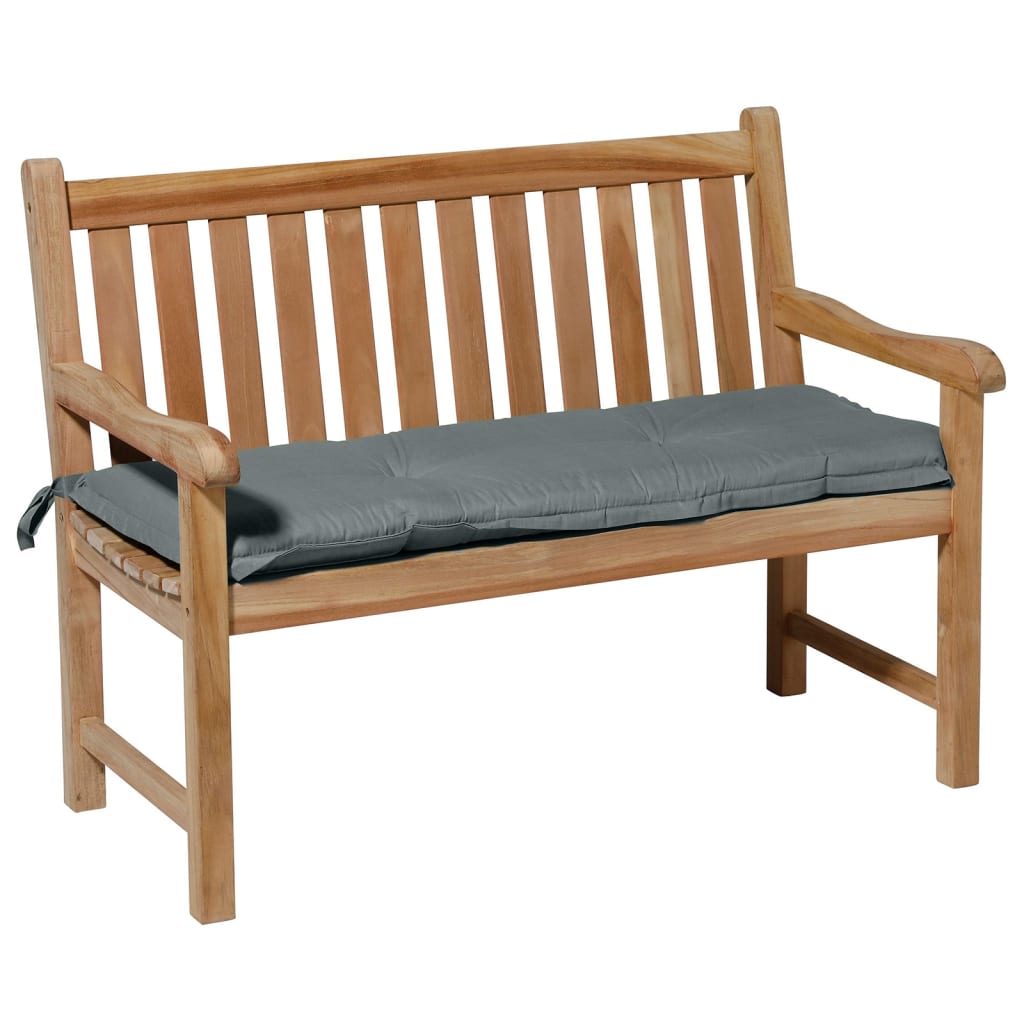 Madison Cuscino per Panca Basic 150x48 cm Grigio 447125