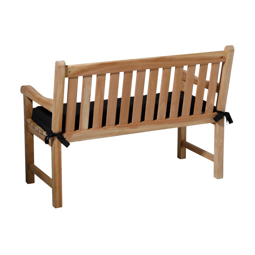 Madison Cuscino per Panca Basic 150x48 cm Nero 447123