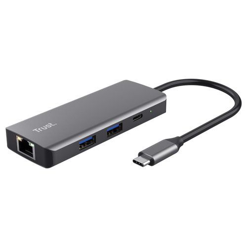 Trust dalyx usb tipo-c 1000 mbit/s argento - 24968