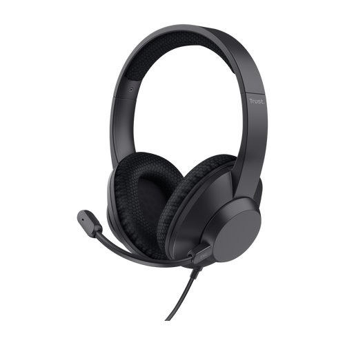 Cuffie microfono filo trust 25462 ayda max usb enc black