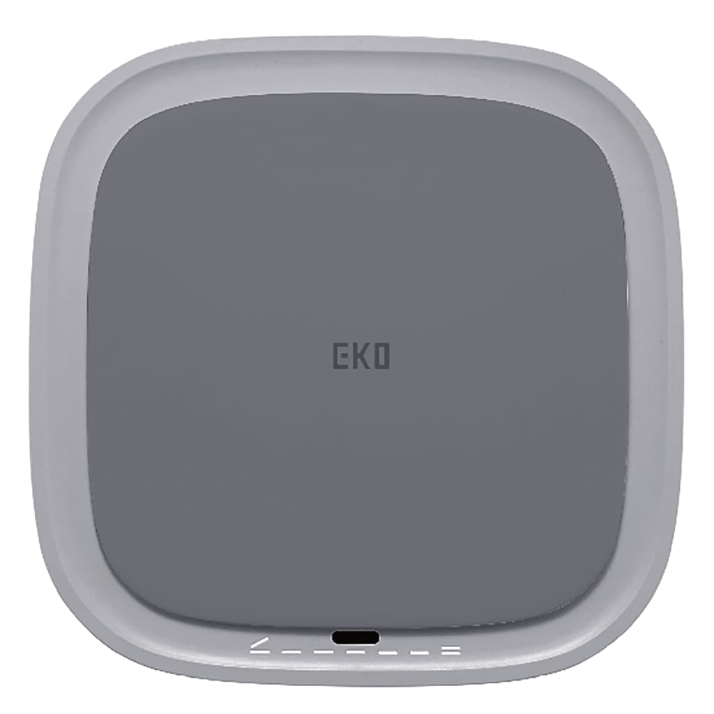 EKO Pattumiera con Sensore Smart Morandi Smart 30 L Grigia 440058