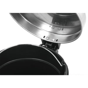 EKO Pattumiera a Pedale Serene 30 L Argento Opaco 440040