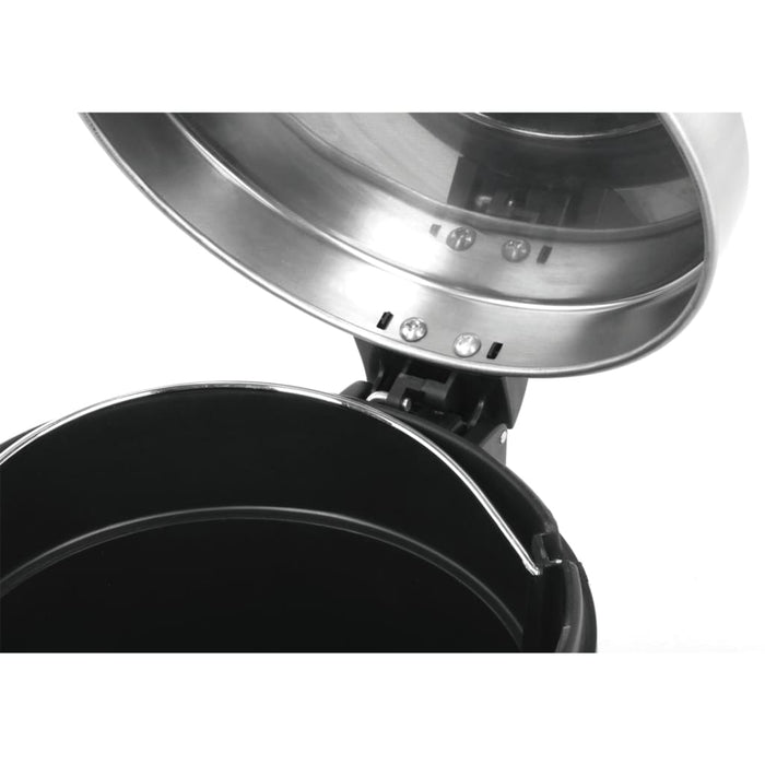 EKO Pattumiera a Pedale Serene 30 L Argento Opaco 440040