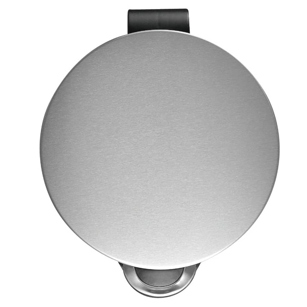 EKO Pattumiera a Pedale Serene 30 L Argento Opaco 440040