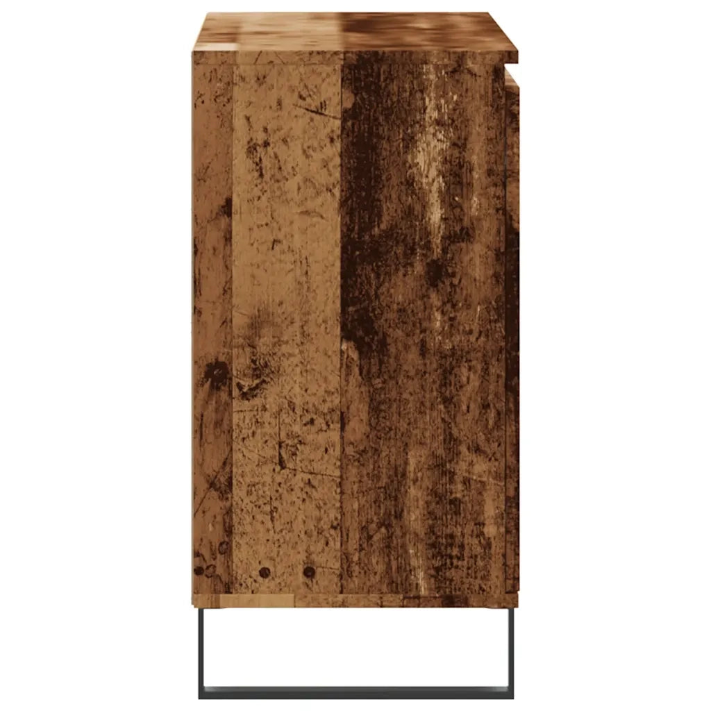 Credenza Legno Antico 104x35x70 cm in Legno Multistrato