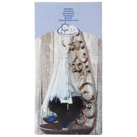 Esschert Design Barometro Vetro Meteo con Supporto in Ghisa 0,5 L TH31 411491