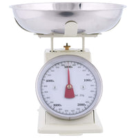 Esschert Design Bilancia Stile Vintage Bianco Crema 428841