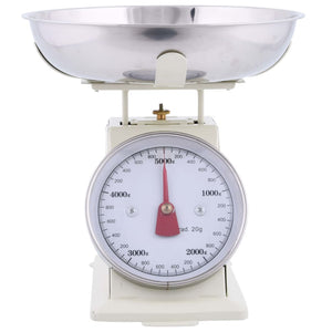 Esschert Design Bilancia Stile Vintage Bianco Crema 428841