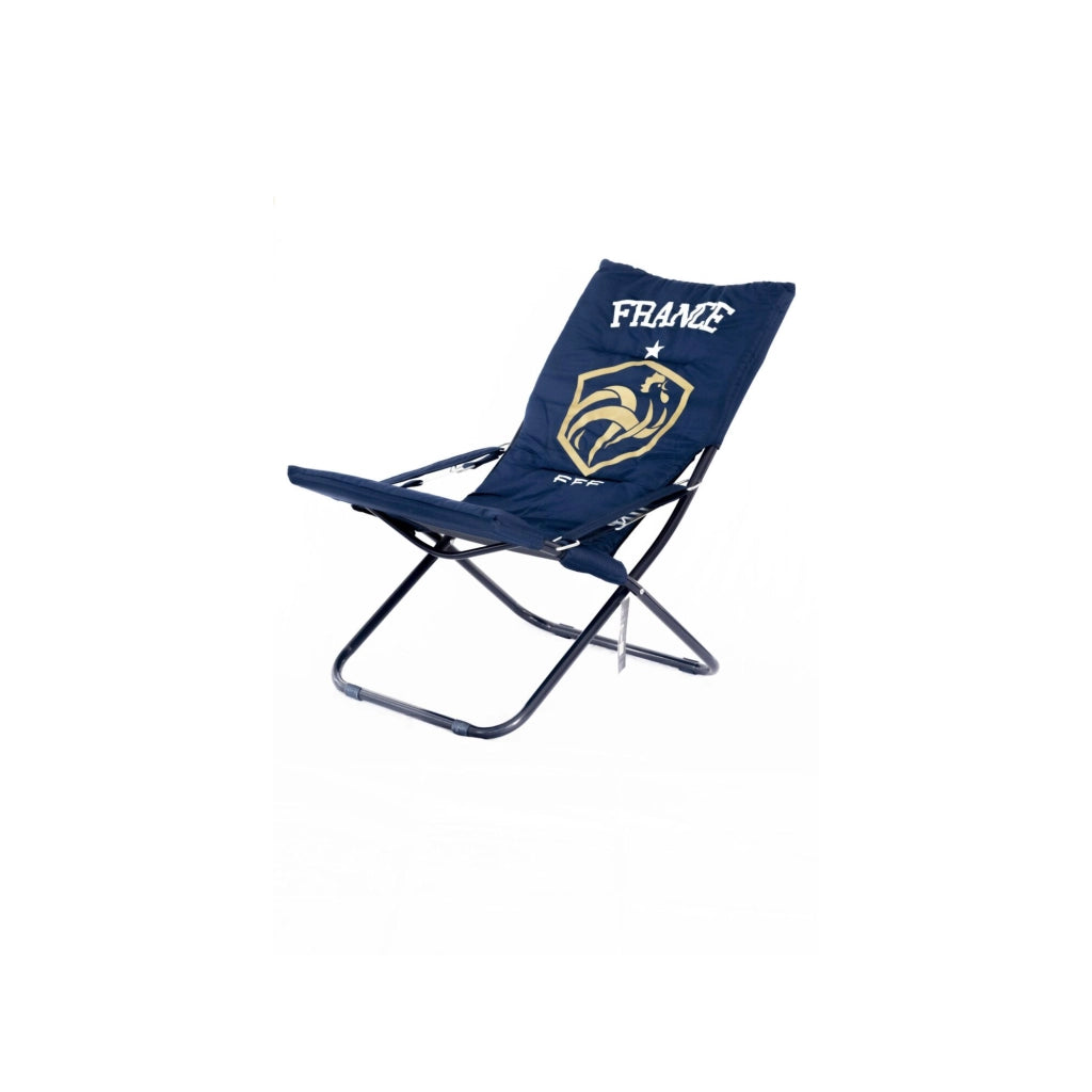 Sedia da calcio pieghevole - Fedération Francaise de Football - Blu