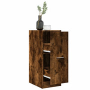 Armadietto da Farmacia Rovere Fumo 30x41x77,5 cm in Truciolato 855155