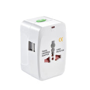 Adattatore internazionale da viaggio per prese elettriche + 2 porte USB EcoPrice