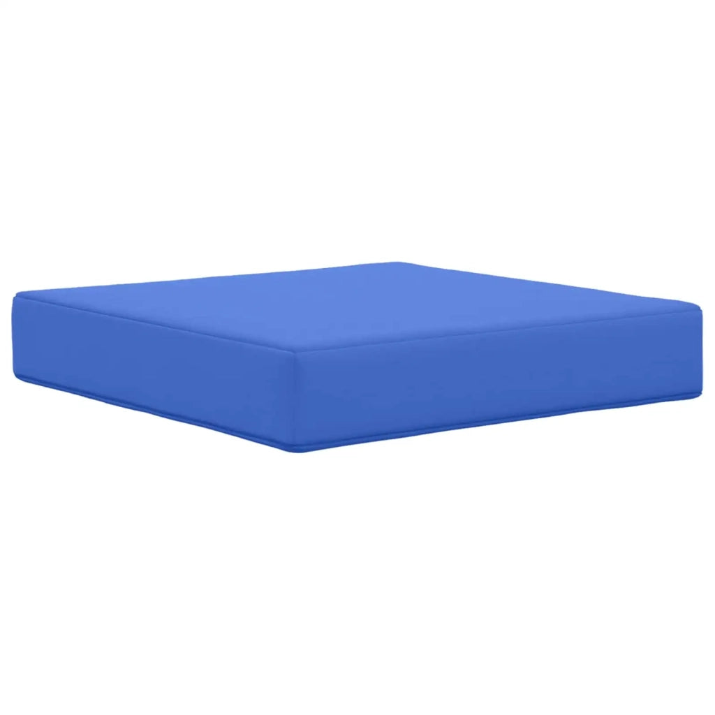 Cuscino per divano da esterno 3 pcs Blu Reale Poliestere