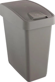 Contenitore di rifiuti con coperchio girevole – 25 litri, design eco-sostenibile e tocco morbido