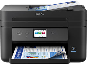 Epson workforce wf-2960dwf stampante multifunzione a4 getto d'inchiostro (stampa, scansione, copia), display lcd 6.1 cm, adf, wifi direct, airprint, 3 mesi di inchiostro incluso con readyprint - C11CK60403