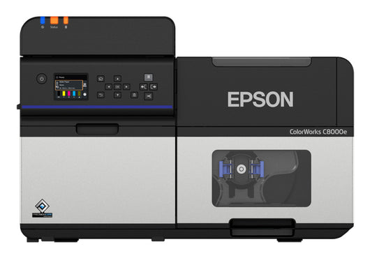 Epson colorworks c8000e (mk) stampante per etichette (cd) ad inchiostro a colori 600 x 1200 dpi 300 mm/s con cavo e senza cavo collegamento ethernet lan - C31CL02102MK