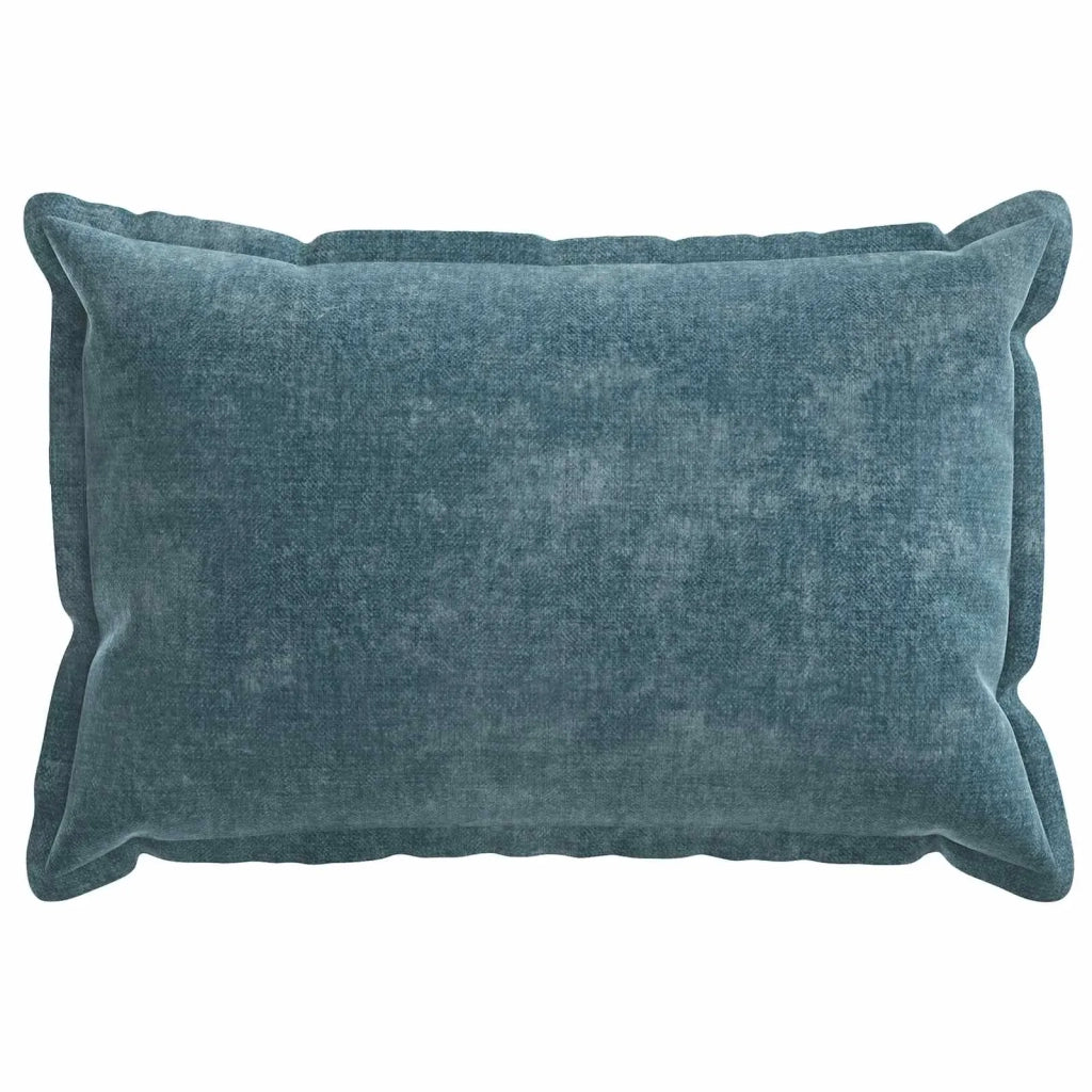 Federa 6 pz HOUTEN Blu 30 x 50 cm Tessuto Chenille 916176