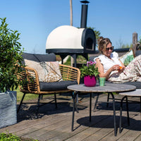 Capi Fioriera Nature Rib Quadrata 40x40 cm Avorio KOFI903 424209