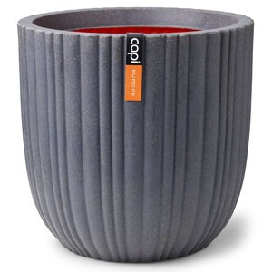 Capi Vaso Rotondo Urban Tube 35x34 cm Grigio Scuro 434884