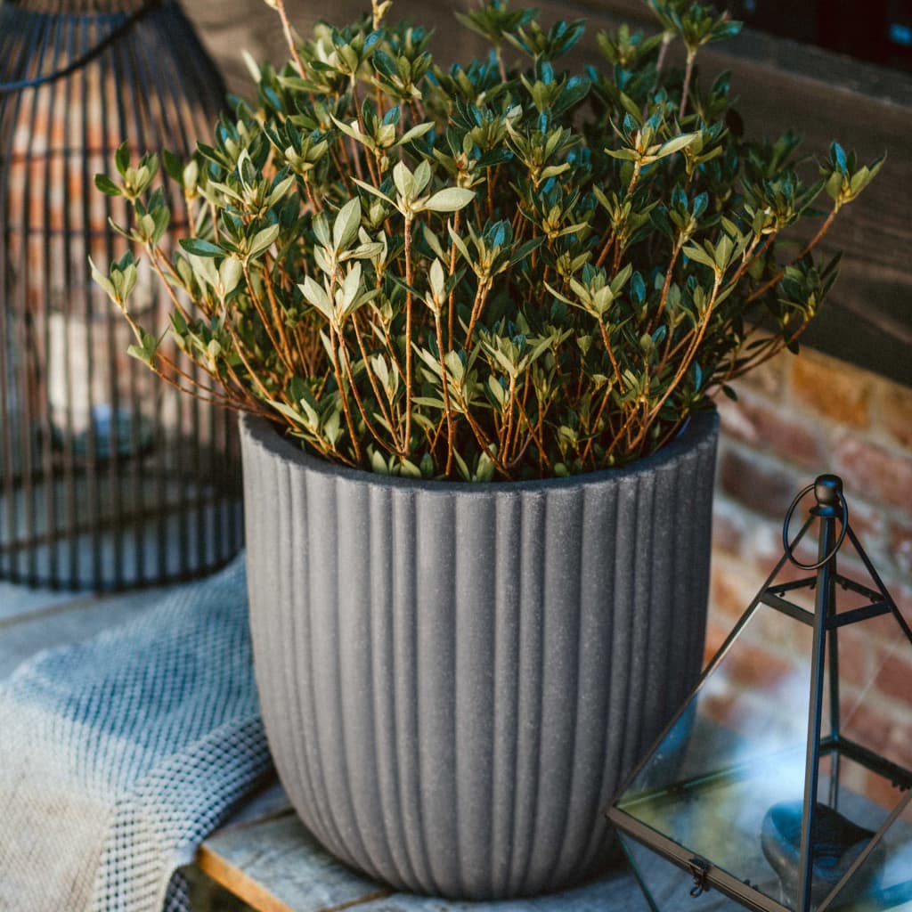 Capi Vaso Rotondo Urban Tube 35x34 cm Grigio Scuro 434884