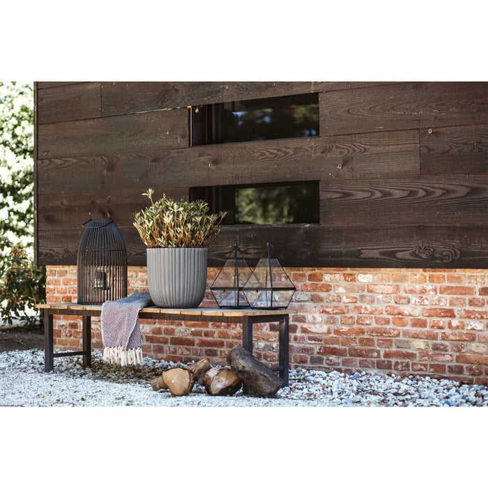 Capi Vaso Rotondo Urban Tube 35x34 cm Grigio Scuro 434884