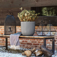 Capi Vaso Rotondo Urban Tube 35x34 cm Grigio Scuro 434884