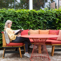 Capi Vaso Elegante Groove 46x58 cm Nero 445497