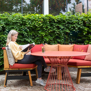 Capi Vaso Elegante Groove 46x58 cm Nero 445497