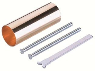 PROLUNGA CILINDRO  FISSO ESTERNO IN KIT 003020- - ø mm.26 - lunghezza mm.69 - 5 pezzi ISEO