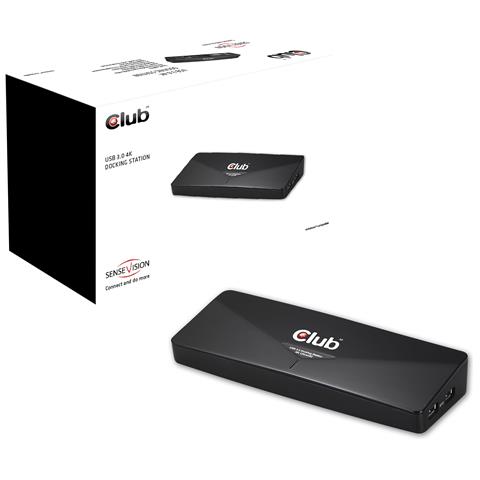 Club3d csv-3103d the club 3d universal usb 3.1 gen 1 uhd 4k docking station