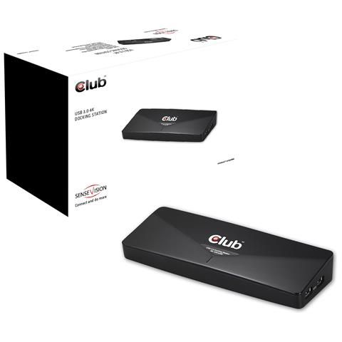 Club3d csv-3103d the club 3d universal usb 3.1 gen 1 uhd 4k docking station