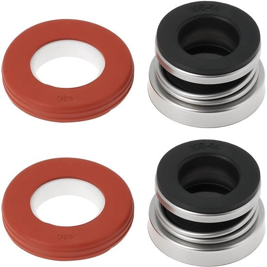 Afdichting per gomma per pompa idraulica 14mm - Afdichting idraulica - Afdichting meccanica - Resistente all'olio - Resistente allo sfregamento - Resistente a elevate temperature - Afdichtring per pompa idraulica