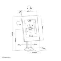 Neomounts porta tablet da tavolo - DS15-640WH1
