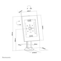 Neomounts porta tablet da tavolo - DS15-640WH1